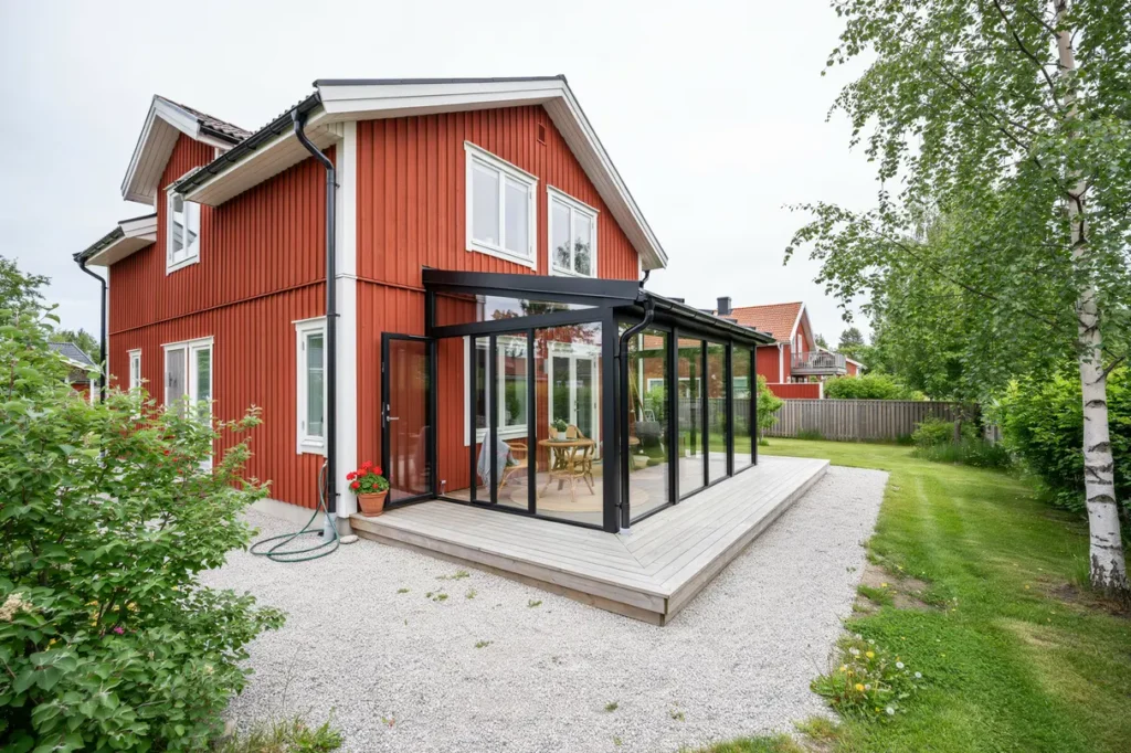 fr n altan till uterum s planerar du en inglasad veranda som passar huset